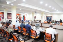 Sosialisasi Pelaksanaan Tahapan Pemilu 2024 Bersama Instansi, KPU Riau Gelar FGD