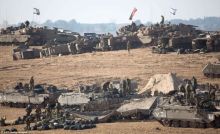 Bukti Kekejaman Israel ke Warga Palestina, Lanjut Invasi Darat Ditengah Kecaman Dunia. (SuaraPalestina/Foto)