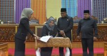 Pengesahan APBD Bengkalis