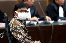 Johnny G Plate Divonis 15 Tahun Penjara Kasus Korupsi Tiang BTS. (JPNN.com/Foto)