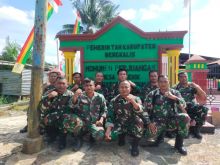 Danramil 01 Bengkalis dan Jajaran