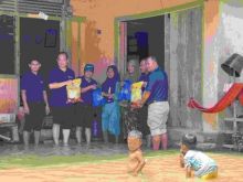 Bakti Sosial RGE Founder's Day 2023 di Gunung Sahilan, Karyawan RAPP dan Masyarakat Gelar Kenduri Kampung