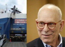 Kapal yang dibajak oleh pemberontak Houthi yang didukung Iran (kiri) dan pengusaha Israel Abraham Rami Ungar (kanan) /Agensi