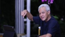 Respons Ganjar usai Elektabilitasnya Disalip Anies-Cak Imin. (X/Foto)