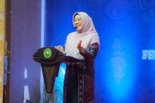 Ketua Dekranasda Kabupaten Siak Rasidah Alfedri.