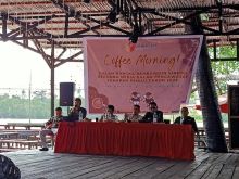 Bangun Sinergitas  dengan Media Bawaslu Kabupaten Siak Gelar Coffe Morning 