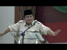 Capres Prabowo Subianto berjoget. Sumber: internet