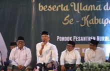 Ganjar-Mahfud Hadiri haul Gus Dur di Hari ke-19 Kampanye Pemilu 2024. (X/Foto)