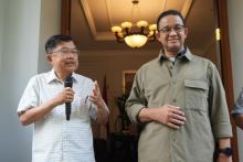 Capres Anies Baswedan dan Wapres RI ke-10 dan 12 Jusuf Kalla. Sumber: detik.com