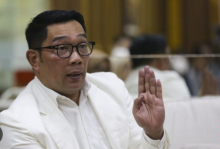 Ridwan Kamil, Ketua TKD Jabar Prabowo-Gibran. (Tangkapan Layar/CNNIndonesia.com)