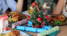 Gambar representasi makan malam Natal /net
