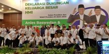 Keluarga besar HMI dukung Anies Baswedan di pilpres (net)