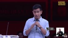 Potret Cawapres nomor urut 2 Gibran Rakabuming Raka di Debat Cawapres Kedua 2024. (Screenshot/ Channel YouTube Najwa Shihab)