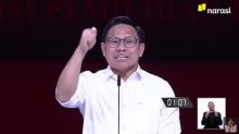 Cak Imin di Debat Cawapres 2024 Singgung soal Food Estate dan Lahan 500 Ribu Hektar hingga Kerusakan Lingkungan. (Screenshot dari Channel YouTube @NajwaShihab)