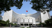 Kantor pusat People's Bank of China (PBOC), bank sentral, digambarkan di Beijing /Reuters