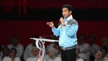 Calon wakil presiden (cawapres) nomor urut 2, Gibran Rakabuming Raka. Sumber; CNN Indonesia