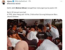 Viral Relawan Gibran Pindah ke Ganjar-Mahfud, Netizen Curigai Gerak-gerik Sosok Ini. (tangkapan layar @Murtadhaone1)
