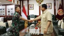 Eks KSAD Dudung Abdurachman Resmi Dukung Prabowo-Gibran. (Dok. Media Prabowo Subianto)