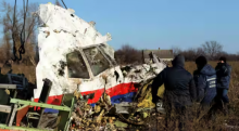 Penerbangan Malaysia Airlines MH17 ditembak jatuh di Ukraina timur pada 2014 /Reuters