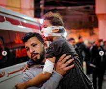 Demi 2 Sandera Netanyahu Hancurkan Rafa dalam Sekejap, Serangan Israel Jatuhkan Ratusan Korban Jiwa. (Tangkapan Layar dari Akun Instagram @eye.on.palestine)