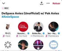 Anies Baswedan Ngobrol Bareng Penggemar di Space X: Saya Akan Terus dalam Gerakan Perubahan. (SS dari X akun @BolaBolaAja)