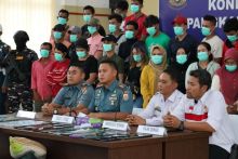 Press rilis Danlanal Dumai