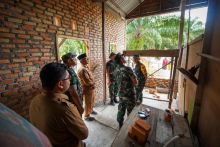 Bupati Alfedri Terima Asisten Teritorial Kepala Staf AD dan Cek Kesiapan Acara TMMD