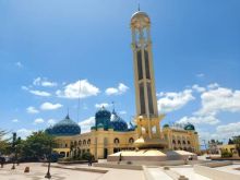 Kubah bangunan masjid