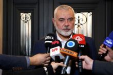 Potret Pemimpin Hamas, Ismail Haniyeh. (X/Foto)