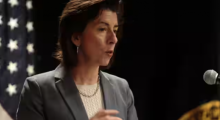 Gina Raimondo, Menteri Perdagangan AS /AFP