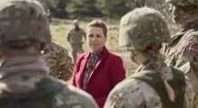 Perdana Menteri Denmark Mette Frederiksen /AFP