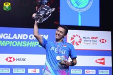 Jonatan Christie Rebut Juara All England 2024, Intip Besaran Hadiahnya. (X/@INABadminton)