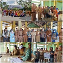 MUI Bersama Disperindag Berikan  Surat Keterangan Halal Bagi Para Pemotongan Ayam di Pasar Blantik Siak