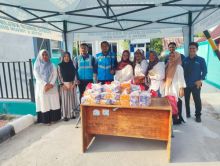 Jelang Berbuka Puasa, PIKK PLN ULP Bengkalis Bagikan 150 Paket Takjil ke Masyarakat