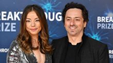 Nicole Shanahan dan Sergey Brin
