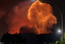 Gudang amunisi Kodam Jaya terbakar