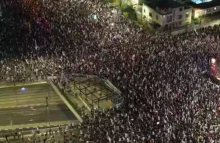 Demonstrasi warga Israel menentang pemerintahan Netanyahu /X