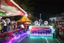 Pelepasan pawai takbir hari raya idul fitri 1445 H