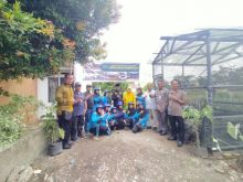 Saat penilaian KWT Asta Maju Bersama di Lomba Jambore PKK Pekanbaru 