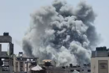 Gambar menunjukkan kamp pengungsi Jabalia, Gaza, 18 Mei 2024 /Reuters