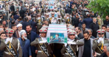 Ribuan pelayat menghadiri prosesi /net