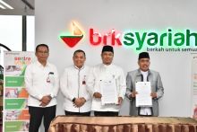 Usai Penandatanganan MoU pimpinan BRK Syariah dengan sejumlah instansi