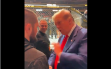 Legenda UFC Khabib Minta Trump Stop Perang Israel-Palestina. (X/@GlobeEyeNews)