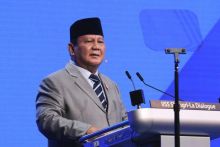 Prabowo jadi pembicara pada Dialog Shangri-La 2024. (X/@prabowo)