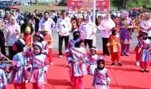 Bupati Bengkalis Berceria Bersama Seribuan Anak TK