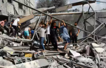 Jalur Gaza yang dilanda perang /Reuters