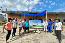 Sambut Perayaan Hari Raya Idul Adha, Batiqa Hotel Pekanbaru Salurkan Hewan Kurban