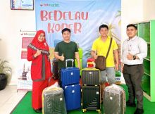  Nasabah yang mendapat koper ekslusif dari BRK Syariah