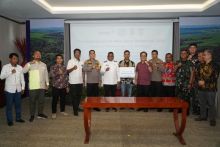 Bupati Zukri Apresiasi Program Desa Bebas Api PT RAPP