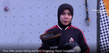 Selamat! Rajiah Salsabillah Lolos ke Olimpiade Paris 2024. (X/@AboutTNG)